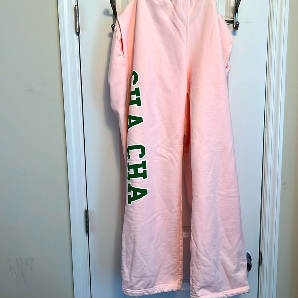 Cha Cha Matcha Sweatpants!